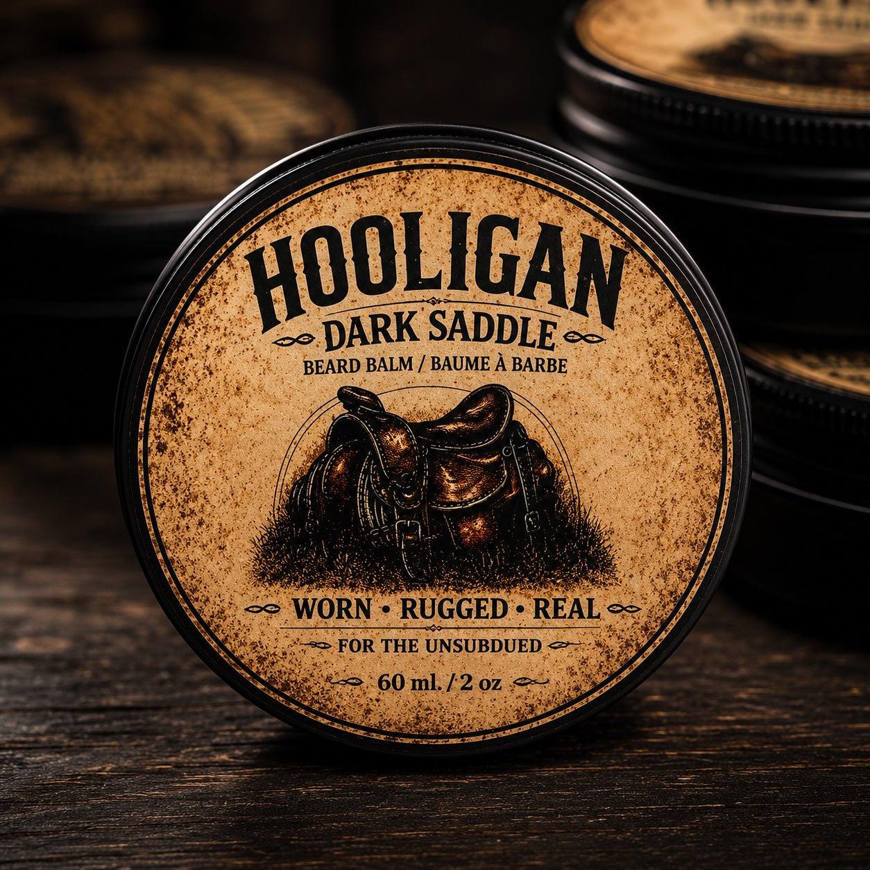Dark Saddle Beard Balm