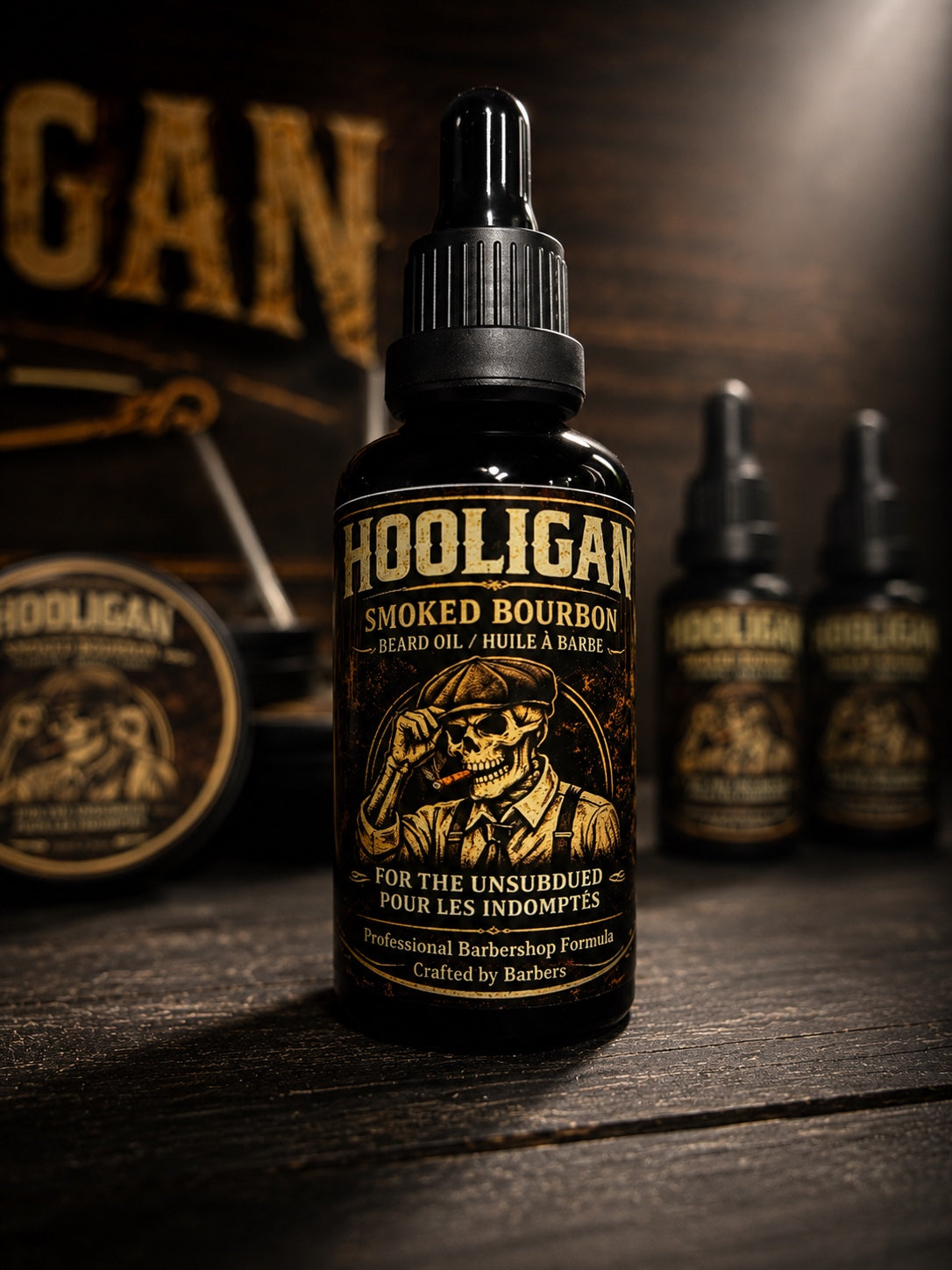 Smoked Bourbon Beard Oil Hooligan Grooming